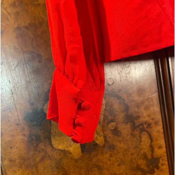 Prabal Gurung Nigh Neck Silk blouse EUC - Picture 5 of 6